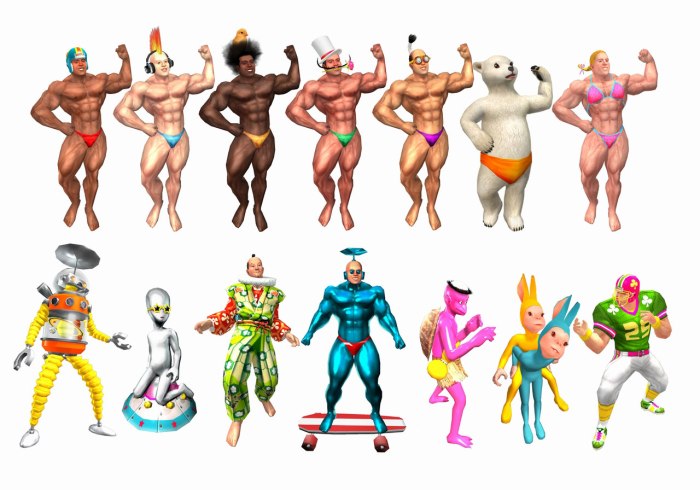 Can't say I've ever wanted to look like these guys, but that alien costume is rather fetching.