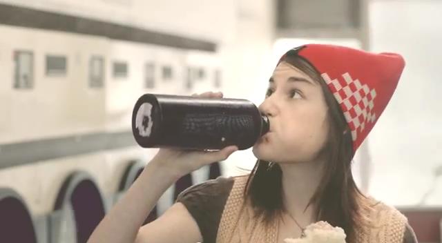 At this point in the commercial they point out her cold sore. Is this a fucking game to you?!