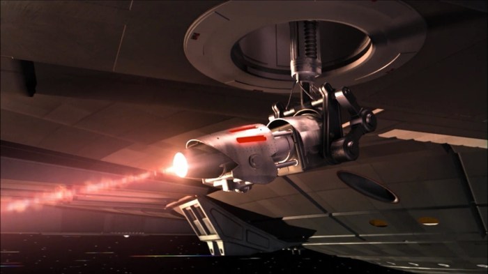 Something like these phase cannons used a while ago on the original Enterprise.