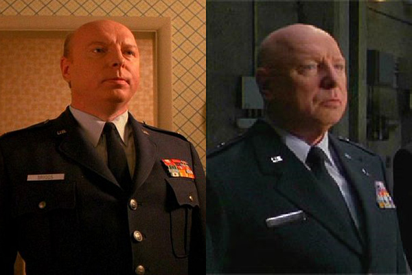 Garland Briggs and General Hammond from Stargate, coincidence? I think not!