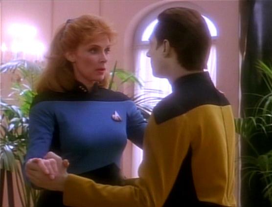 Wouldn't want to get my toes stepped on by Data.