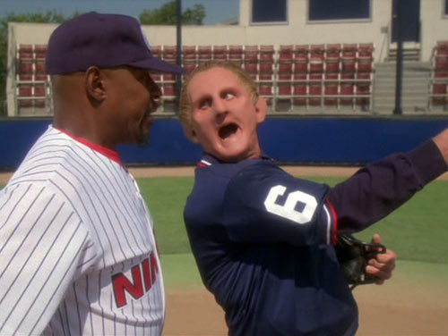 He also really liked being an umpire in that one episode.
