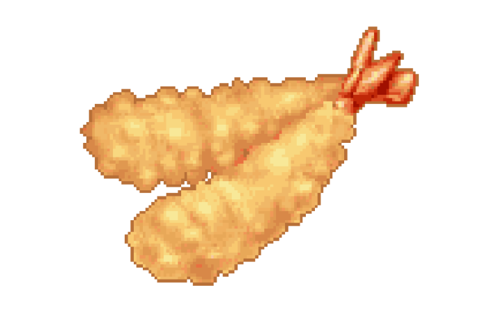 Tempura, oh man.